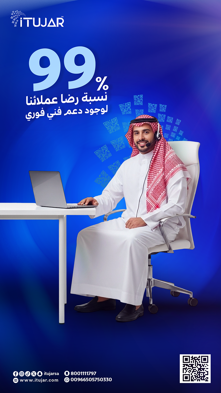 تصميمات تسويقية تبرز قوة iTujar في إدارة المبيعات والمخزون والمحاسبة - صورة 13