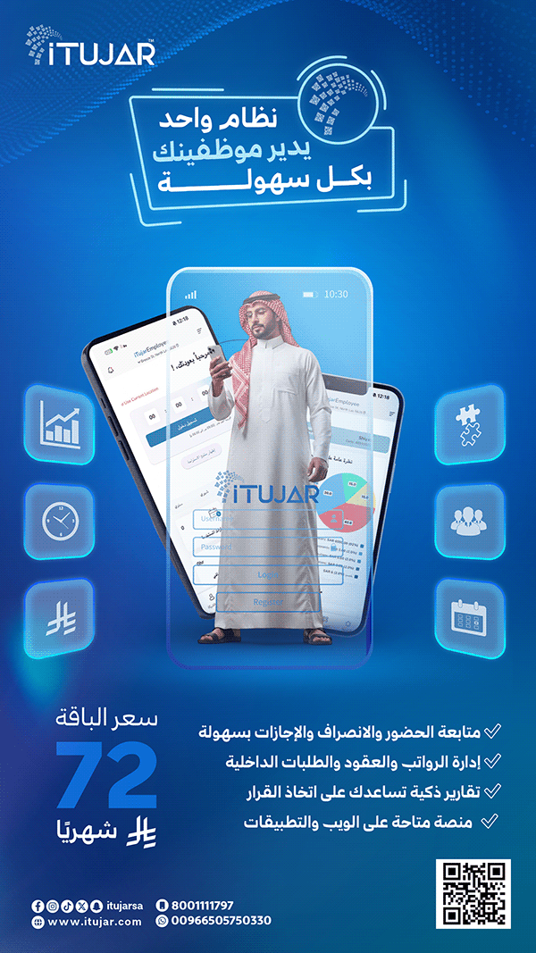 تصميمات تسويقية تبرز قوة iTujar في إدارة المبيعات والمخزون والمحاسبة - صورة 7